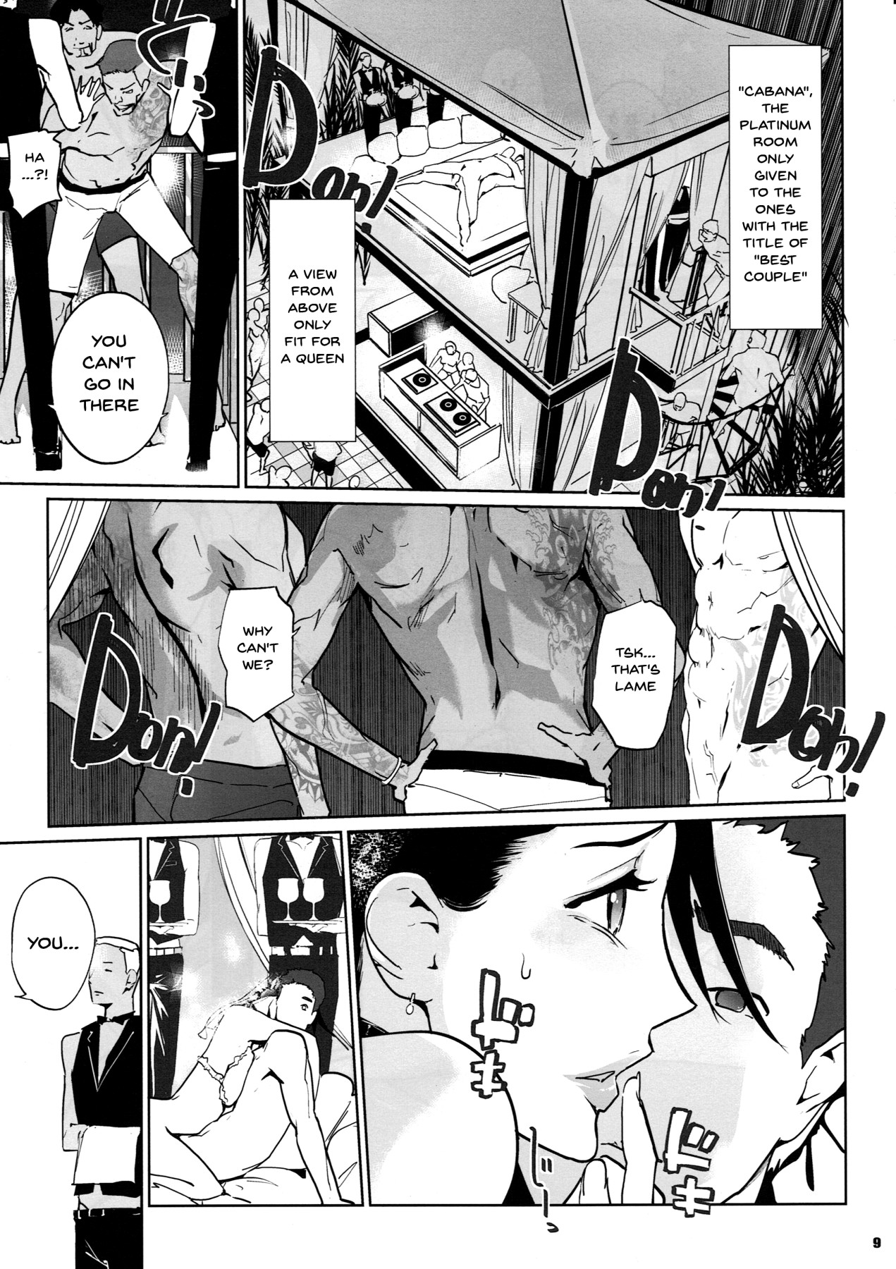 Hentai Manga Comic-NTR THE MIDNIGHT POOL - Conclusion Volume First Part-Read-8